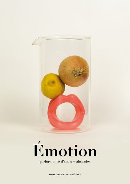 Affiche spectacle émotion
